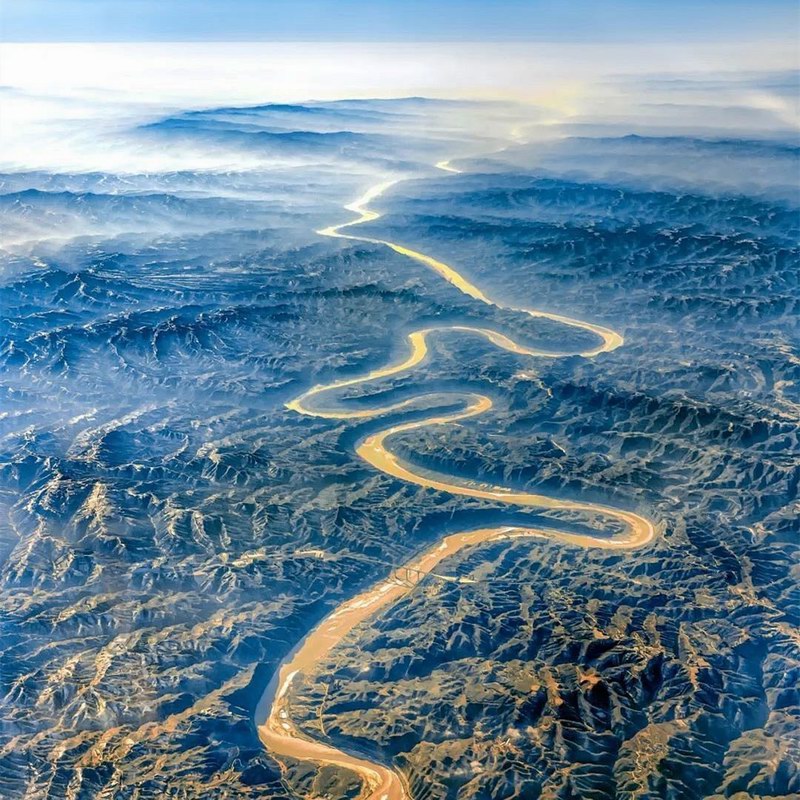 閑暇之余，黃河尋蹤：流過(guò)千年塵煙，歷經(jīng)歲月滄桑  